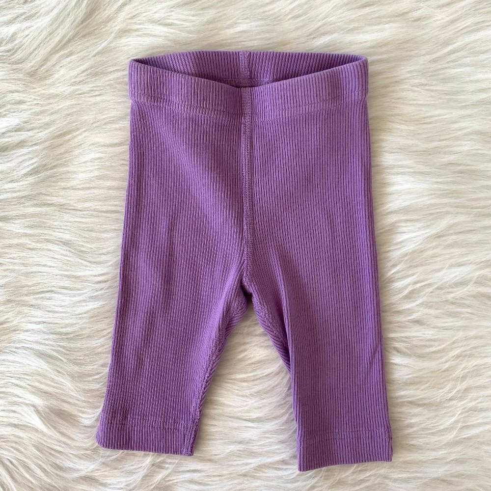 Hanna Andersson Lavender Capri Play Pants - Picture 1 of 3